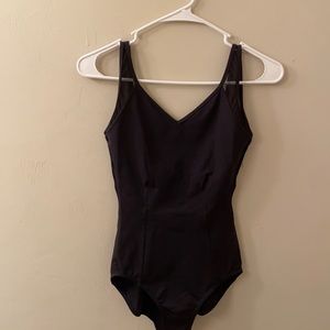 Capezio black leotard